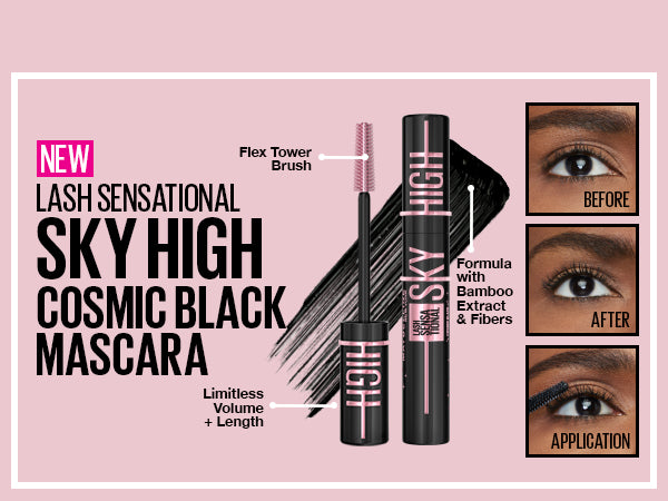 Maybelline Sky High Washable Mascara 799-  Cosmic Black