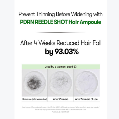 VT Cosmetics PDRN Reedle Shot Hair Ampoule 100dl