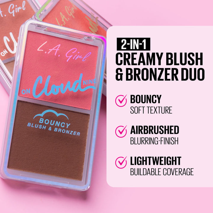 LA Girl On Cloud Nine Bouncy Blush Bronzer