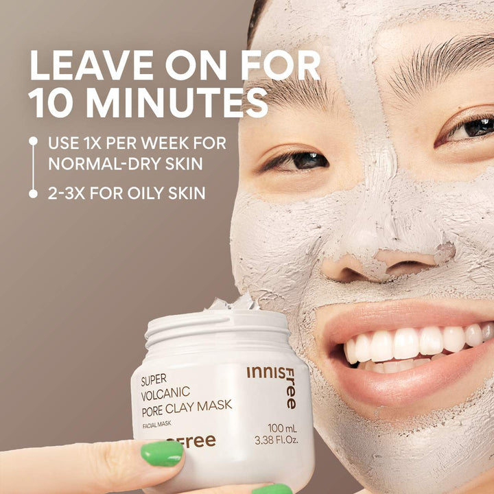 Innisfree Super Volcanic Pore Clearing Clay Mask 100ml