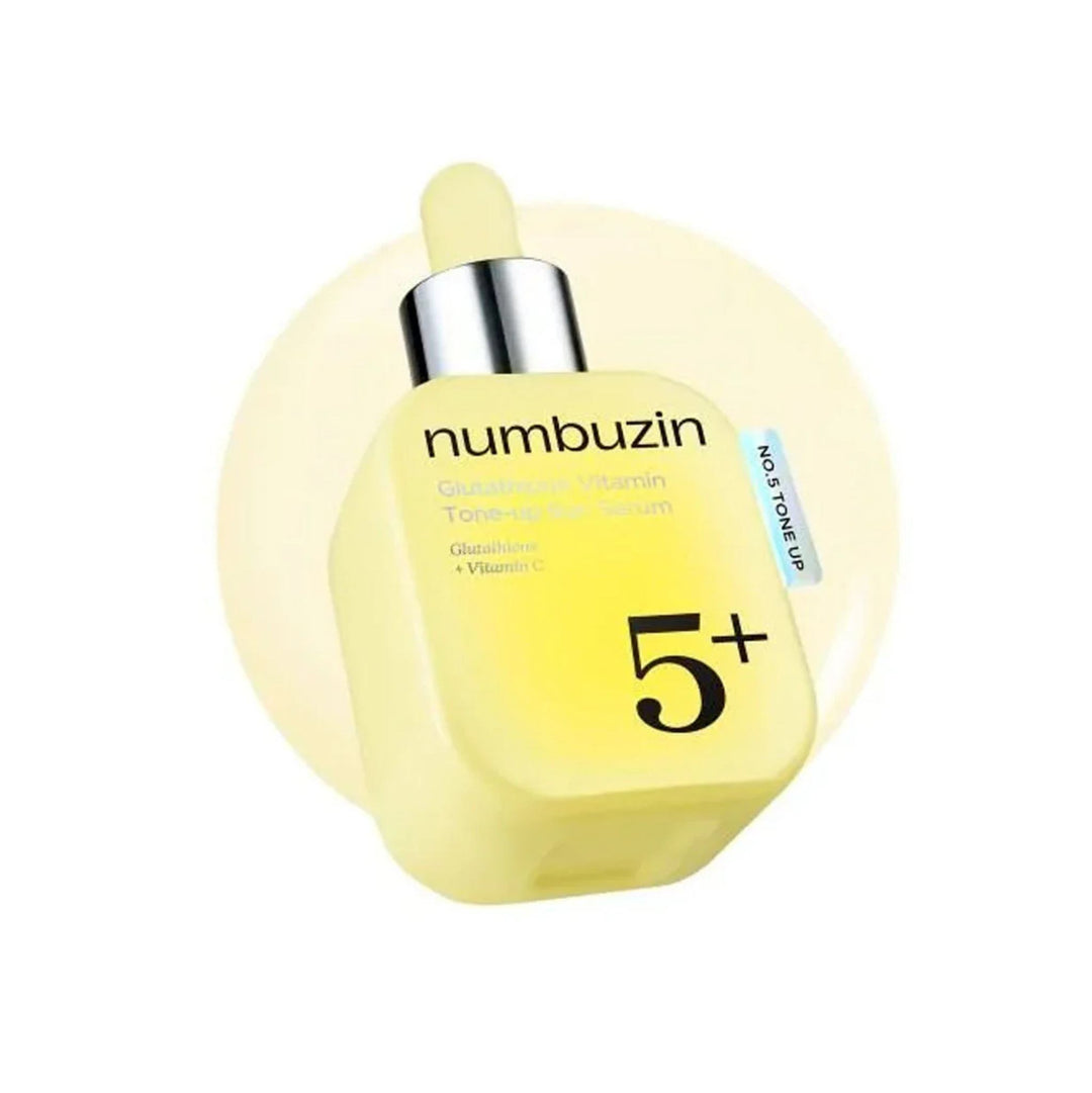 Numbuzin No.5 Glutathione Vitamin Tone-up Sun Serum 30ml  Blush Me