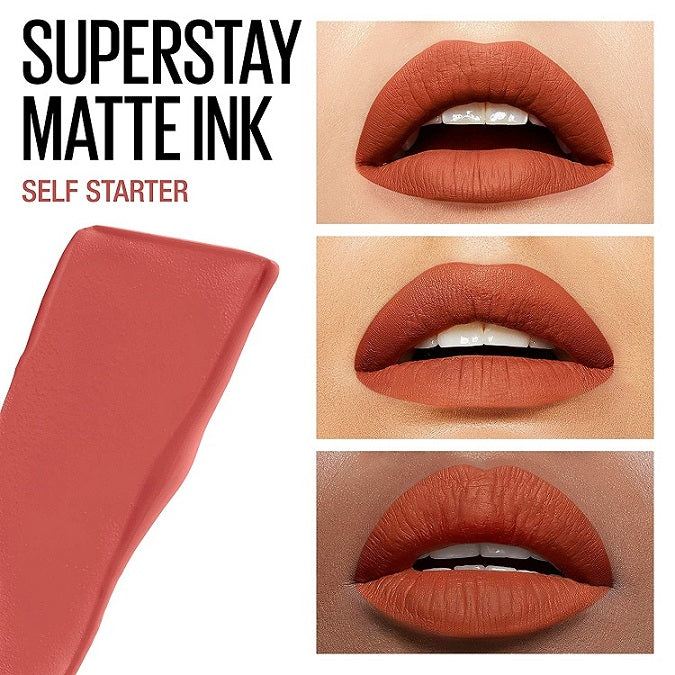 Maybelline SuperStay Matte Ink Liquid Lipstick - 130 Self Starter