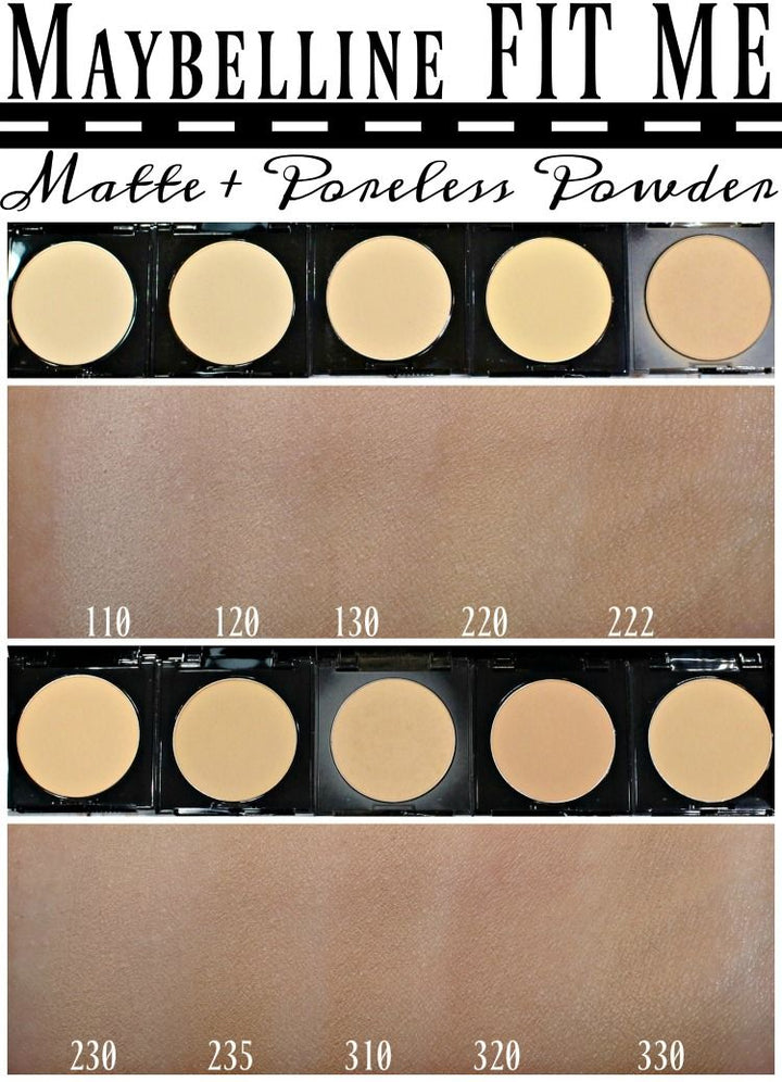 Fit Me Matte & Poreless pressed Powder