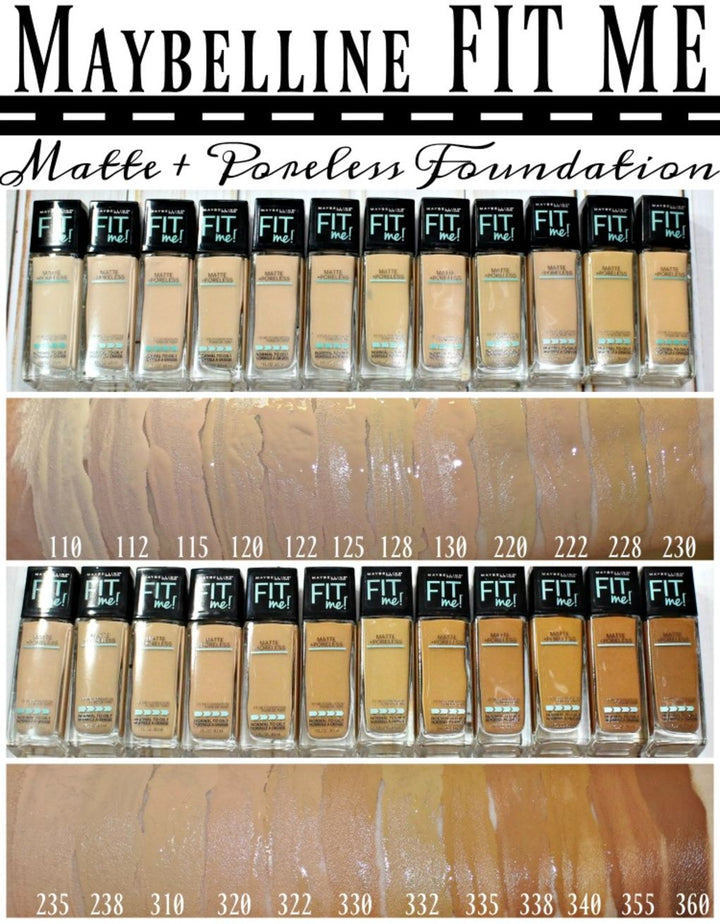 Maybelline Fit Me Matte & Poreless Foundation