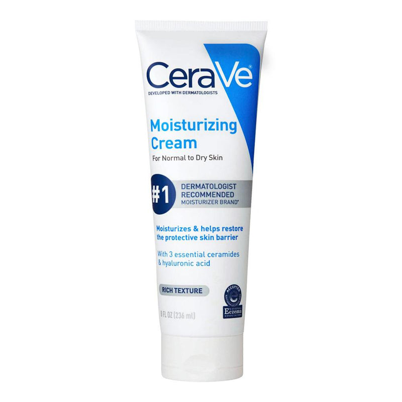 CeraVe Moisturizing Cream, Face and Body Moisturizer 236ml