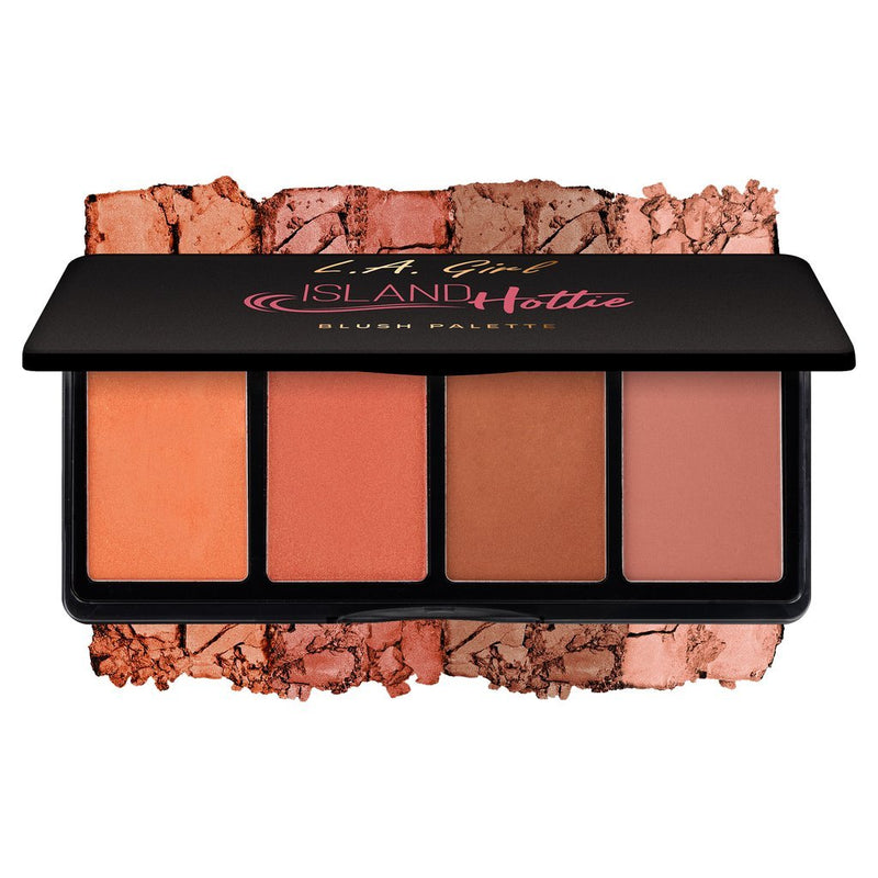 LA Girl Fanatic Blush Palette- Island Hottie