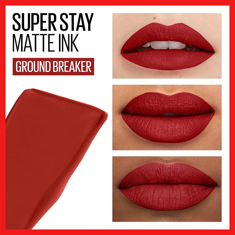 Maybelline SuperStay Matte Ink Liquid Lipstick - 117 Ground Breaker