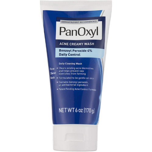 PanOxyl Acne Creamy Wash Benzoyl Peroxide 4% Daily Control