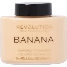 Makeup Revolution Loose Baking Powder- Banana