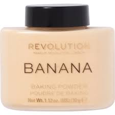 Makeup Revolution Loose Baking Powder- Banana