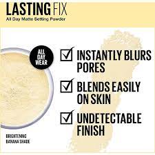 Maybelline Lasting Fix Translucent Loose Setting Powder - Banana