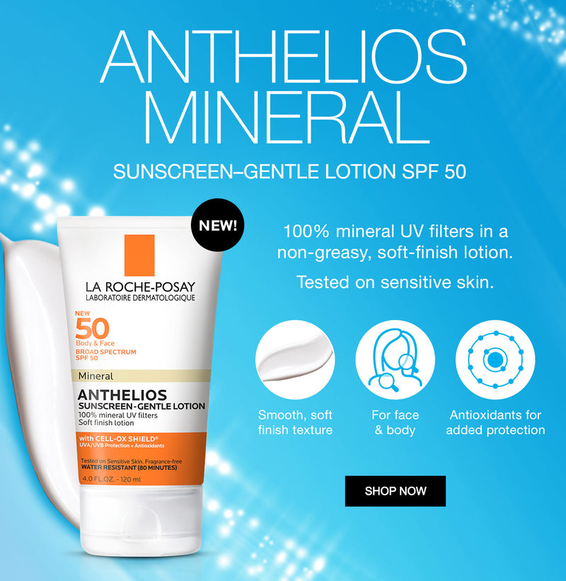 ANTHELIOS SPF50 Gentle Lotion Mineral Sunscreen 90ml