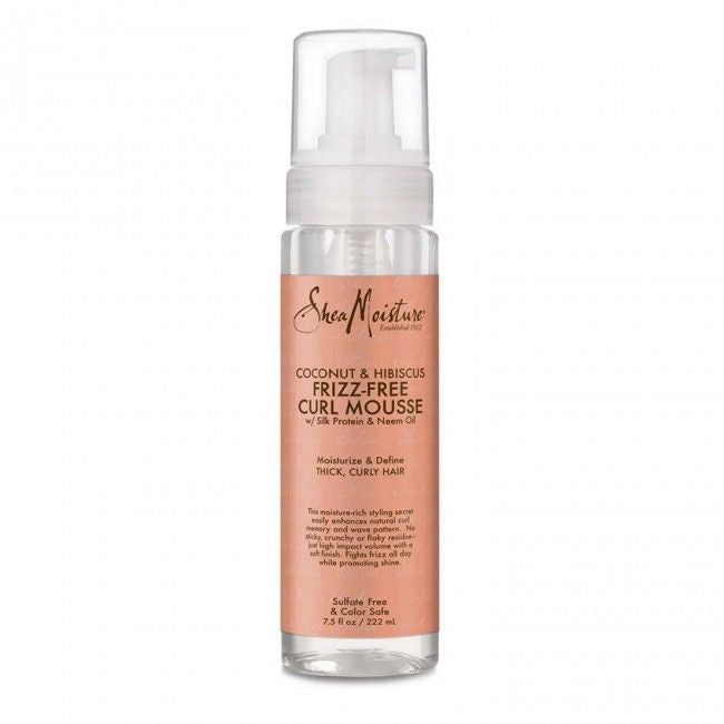 Shea Moisture Coconut & Hibiscus Frizz-Free Curl Mousse