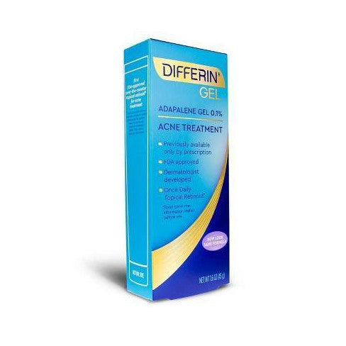 Differin Adapalene Gel 0.1% Acne Treatment 15g