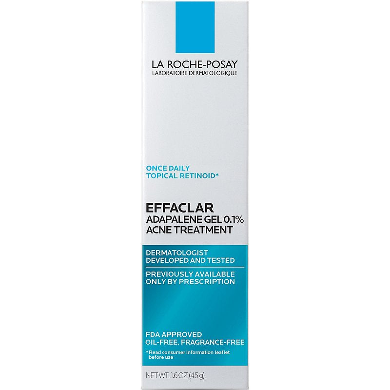 Effaclar Adapalene Gel 0.1% Topical Retinoid Acne Treatment