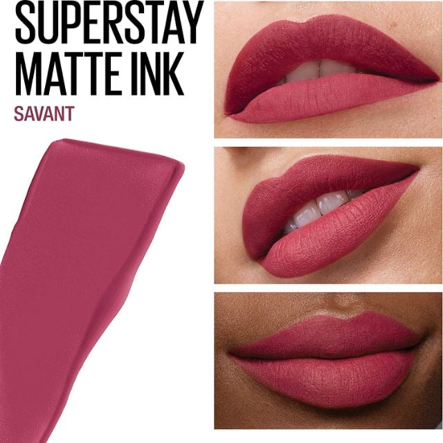 Maybelline SuperStay Matte Ink Pink Edition Liquid Lipstick - 155 Savant