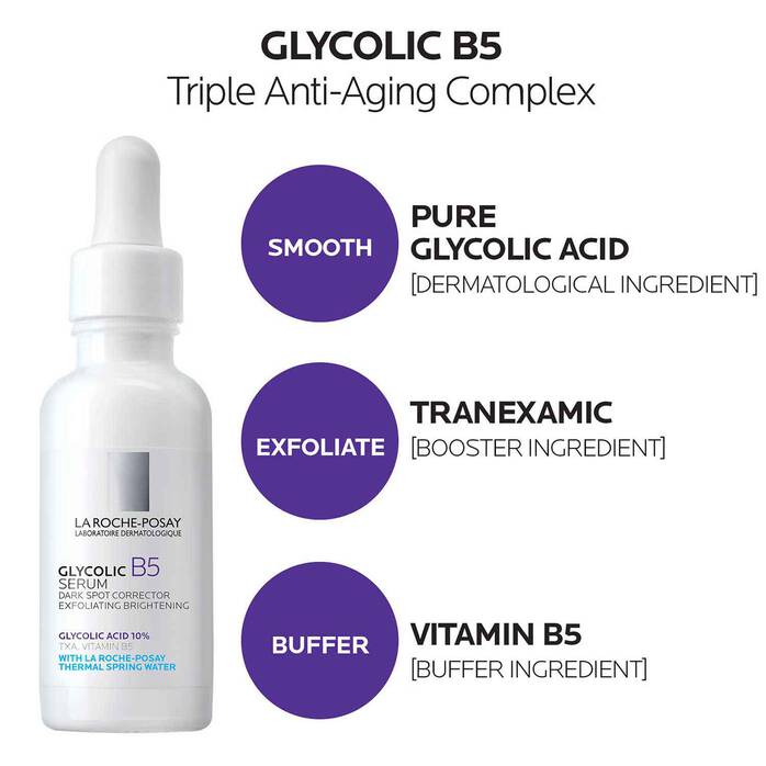 La Roche-Posay Glycolic B5 10% Pure Glycolic Acid Serum